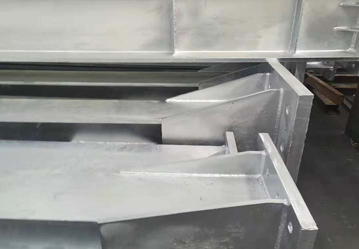 Viga de acero construida H-2