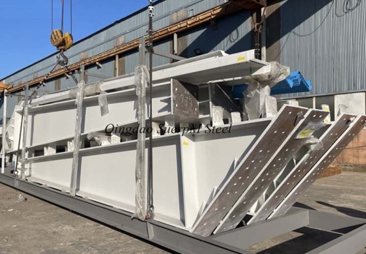 Viga de acero construida H-3