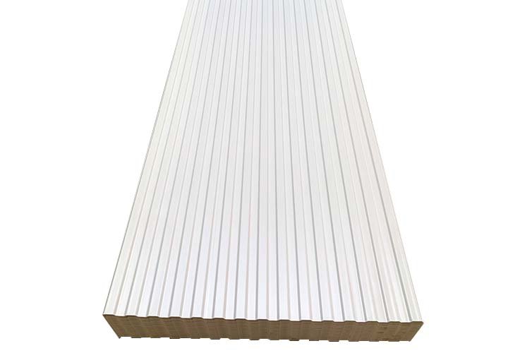 Hoja de metal de pared