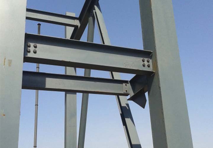 Marco de estructura de acero-2