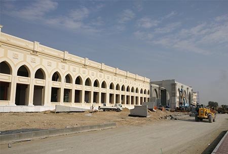 19800 SQM Dubai Steel Structure Library