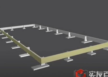 Video de instalación de estructuras de acero 3D